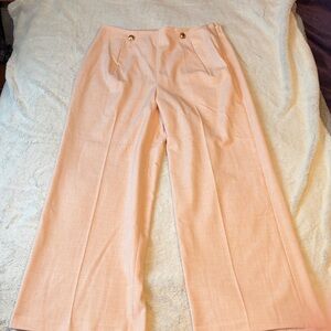 MICHAEL Michael Kors Peach Wide Leg Pants